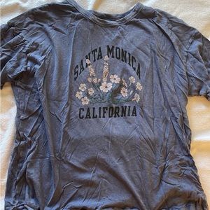 santa monica t shirt